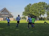 Mini Toernooitje op Sportpark Het Springer met S.K.N.W.K. JO7 en De Jonge Spartaan JO7 (118/174)